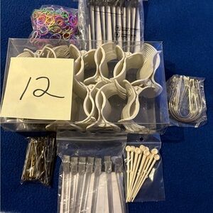 White Party Supplies Set